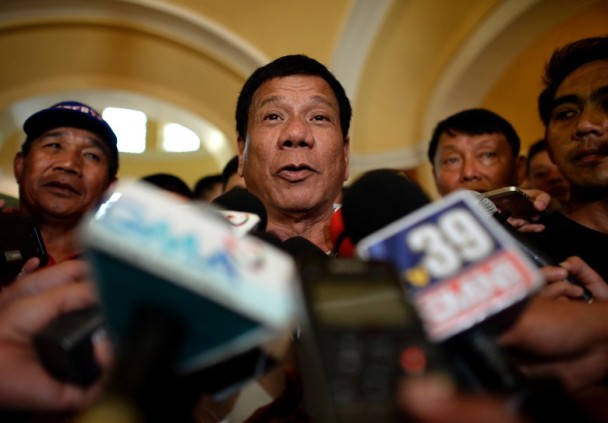 Duterte Trust Rating and South China Sea Talk 